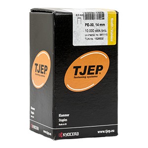 Heftklammern PE-30 14mm rostfrei für Klammergerät TJEP PE 30/16 Paslode 1000 S30 KL-22.1 10M