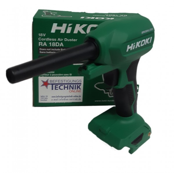 HiKOKI 18V cordless blower vacuum cleaner RA18DA Basic borehole blower air pump