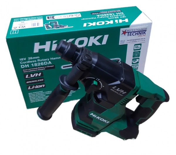 HIKOKI 18 volt DH18DBL cordless combi rotary hammer DH1826DA W4Z SDS plus Basic