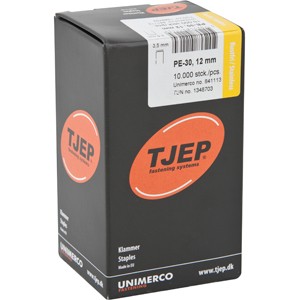Heftklammern PE-30 12mm rostfrei für Klammergerät TJEP PE 30/16 Paslode 1000 S30 KL-22.1 10M