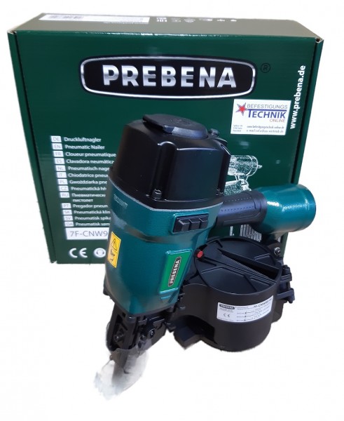 Prebena compressed air coil nailer 7F-CNW90 45-90mm for 16° coil nails