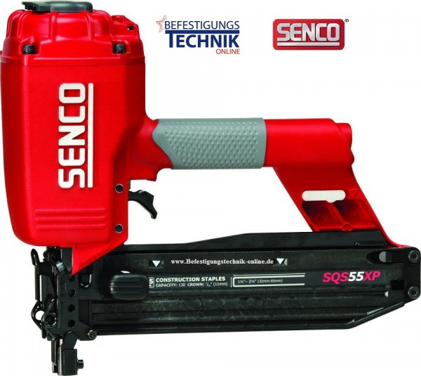SENCO SQS55 S 44-90mm mit Einzelauslösung Klammergerät Druckluft Brandschutz Klammergerät KL-60