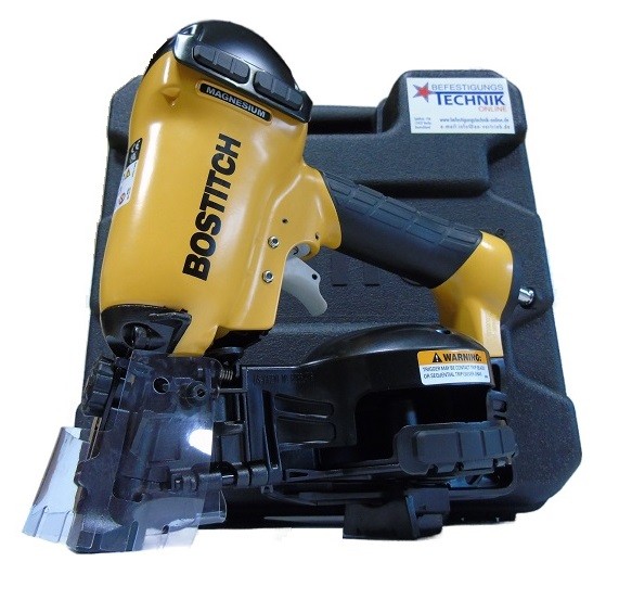 Bostitch roofing felt nailer RN46K-1-E for contact release 19-45mm for 16° roofing felt nails